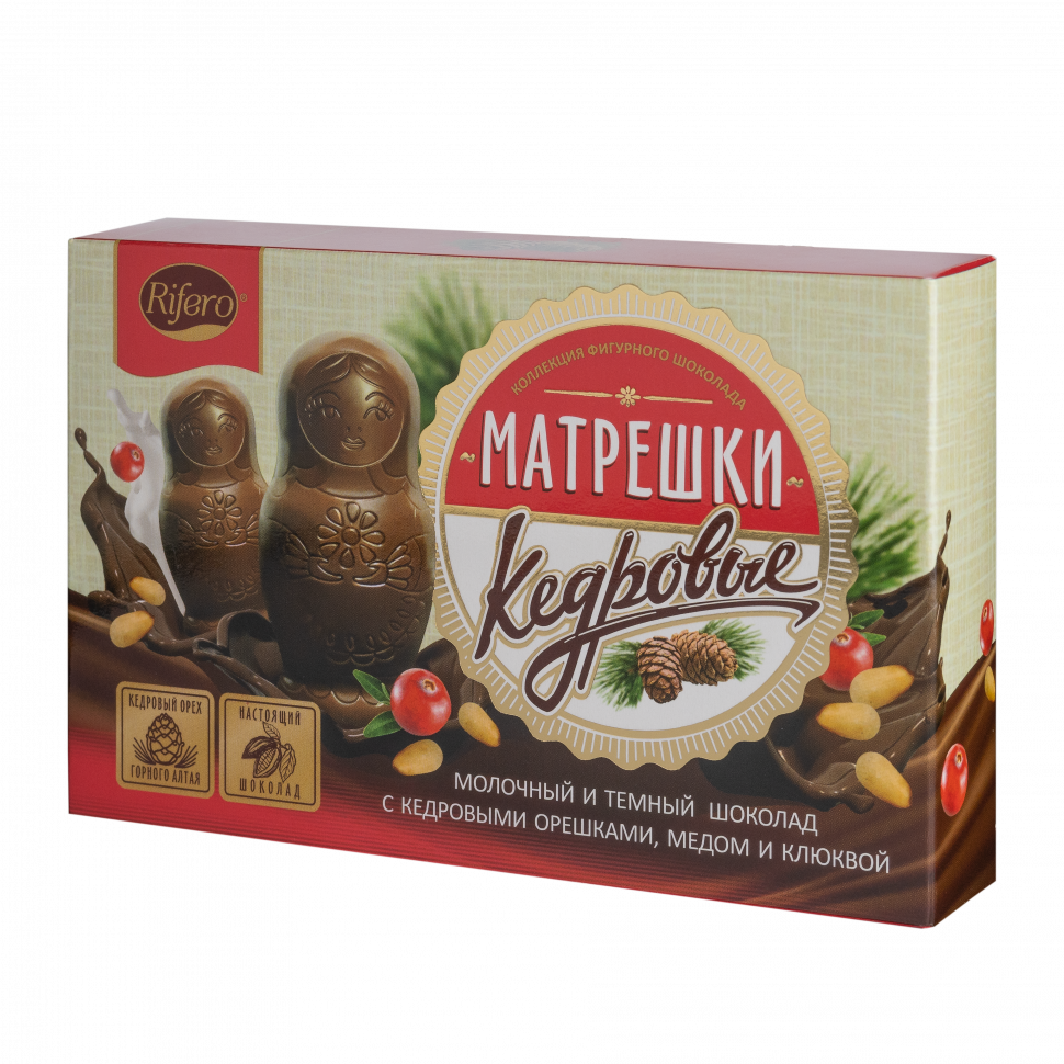  Риф и ко Конфеты "Матрёшки кедровые" 100г           в Ханты-Мансийске