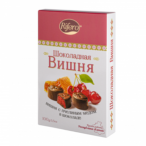 №1 Риф и ко Конфеты "Шоколадная ВИШНЯ" 100г  в Ханты-Мансийске