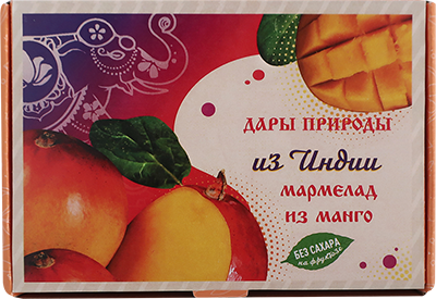  Мармелад дары природы "Манго" 180г   в Ханты-Мансийске